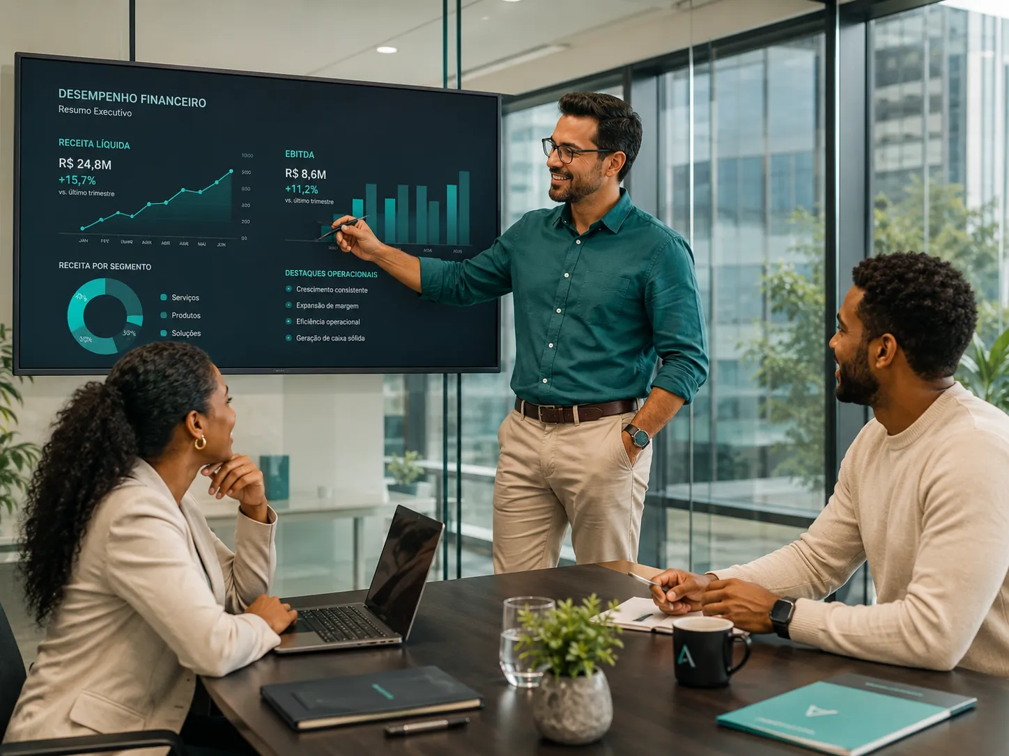 Equipe de liderança UnityPay